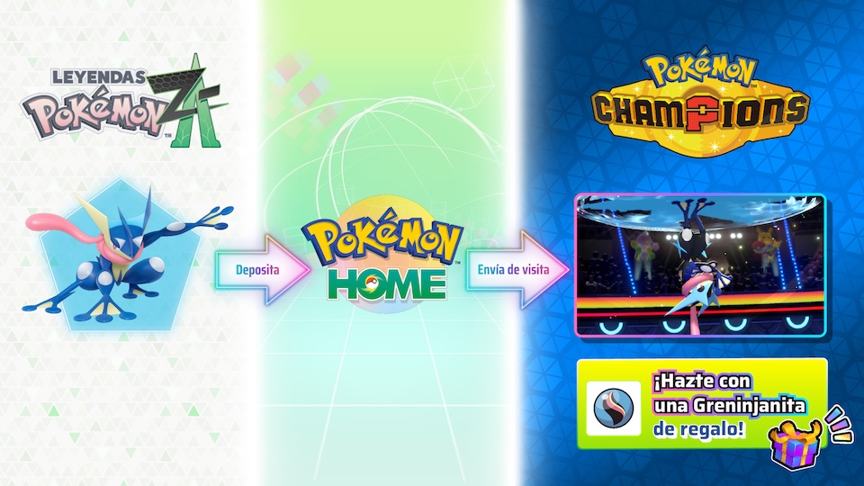 Usa a tus Pokémon de <i>Leyendas Pokémon: Z-A</i> en <i>Pokémon Champions</i>